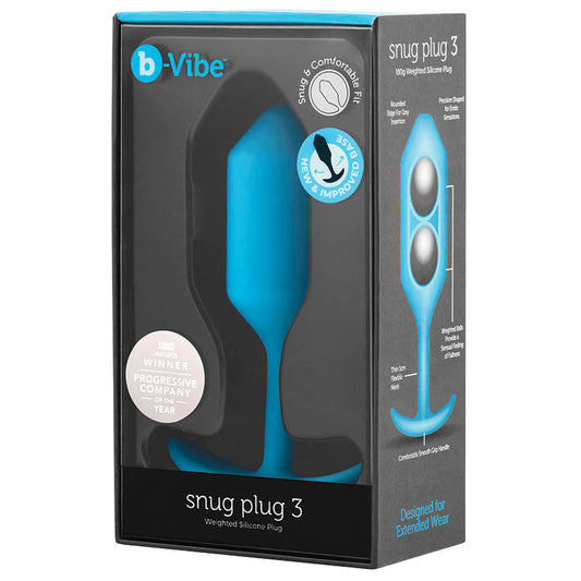 B-Vibe Snug Plug 3-Teal
