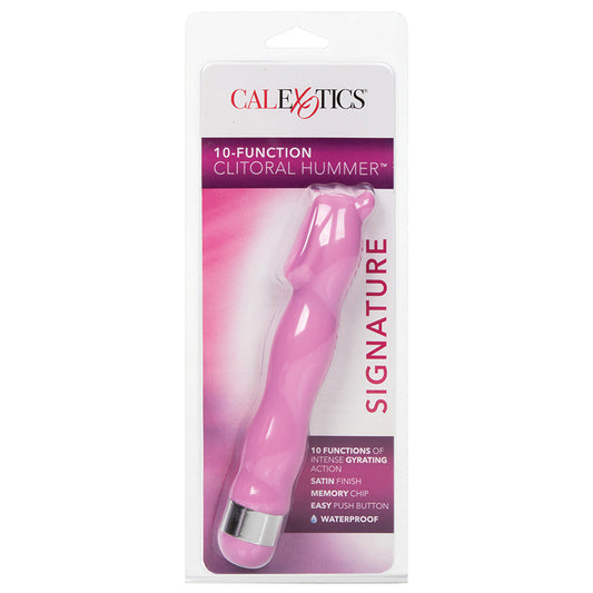 10 Functional Clitoral Hummer - Pink
